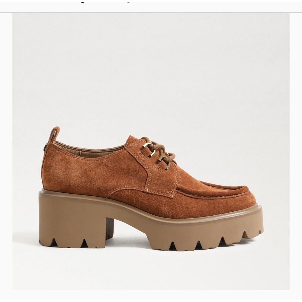 Sam Edelman monna Brown Chunky Loafers